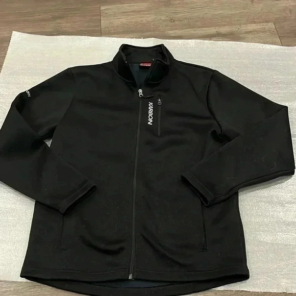 [M]Karbon Black  Men Performance Jacket - Picture 1 of 6